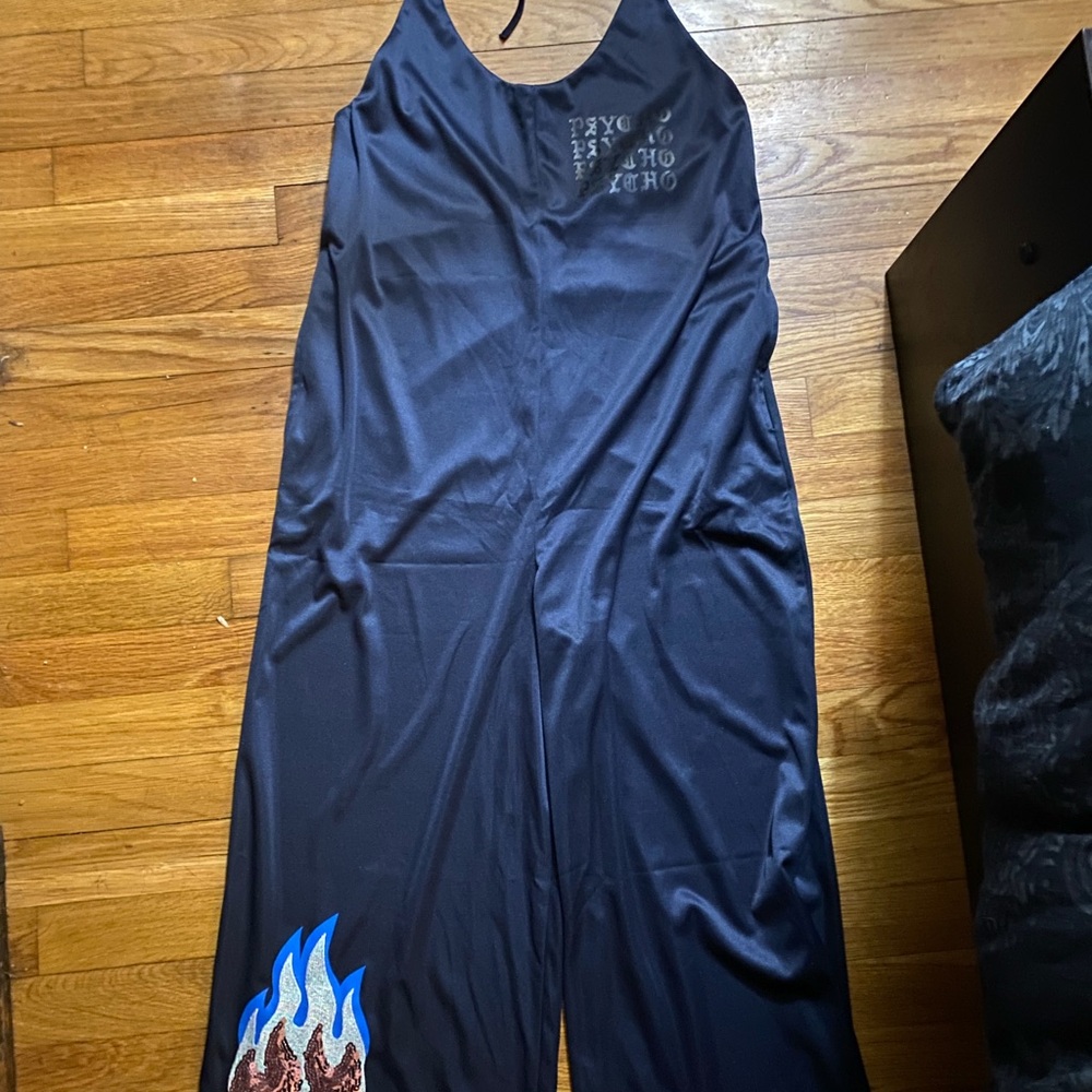 NWOT Navy Jumpsuit  by Happiness
